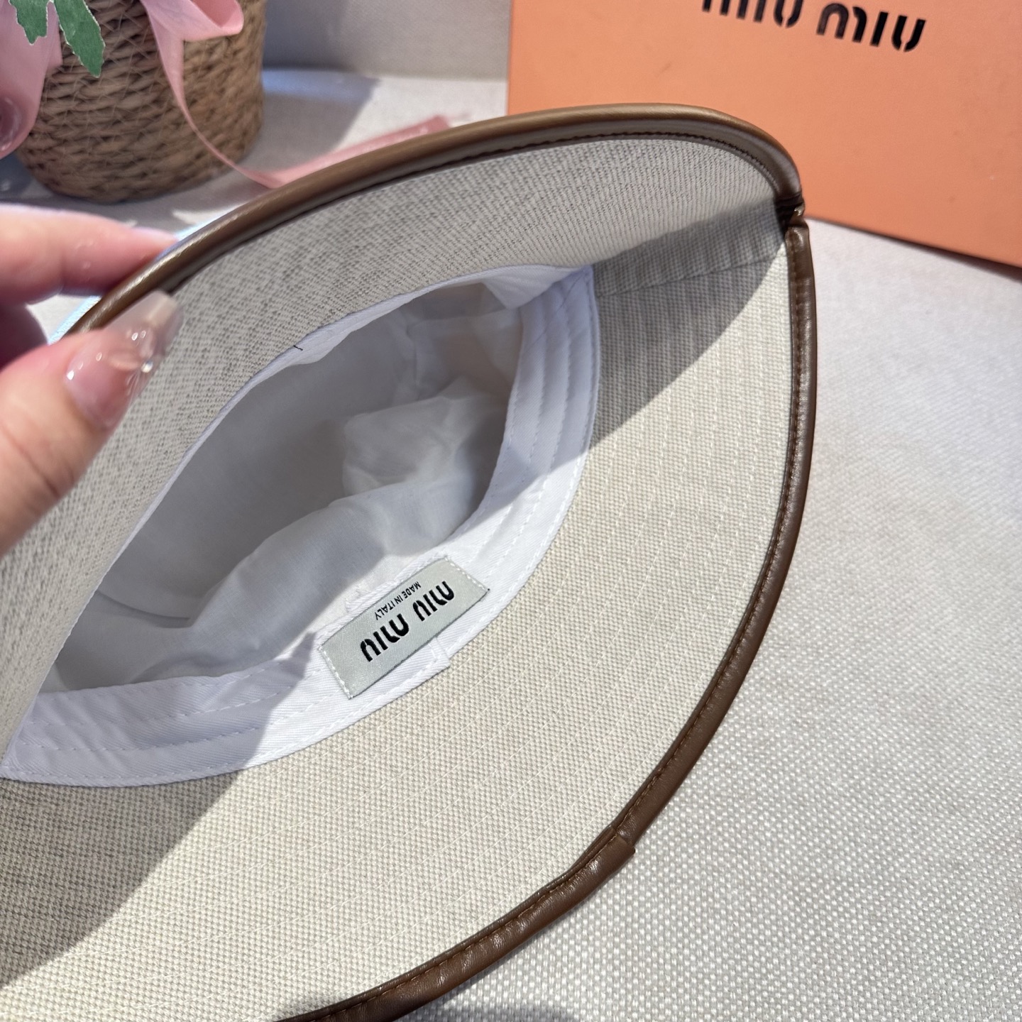 miumiu渔夫帽 一比一开模定制，男女通用