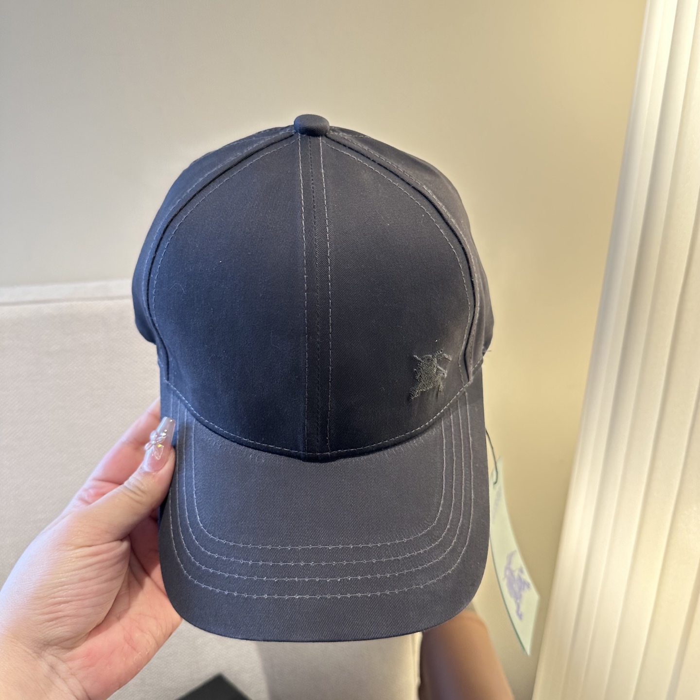 巴宝莉BURBERRY官网同步上线 韩版新款英伦风定制款1:1原单品质 男女通用棒球帽 美邦工艺 高版品