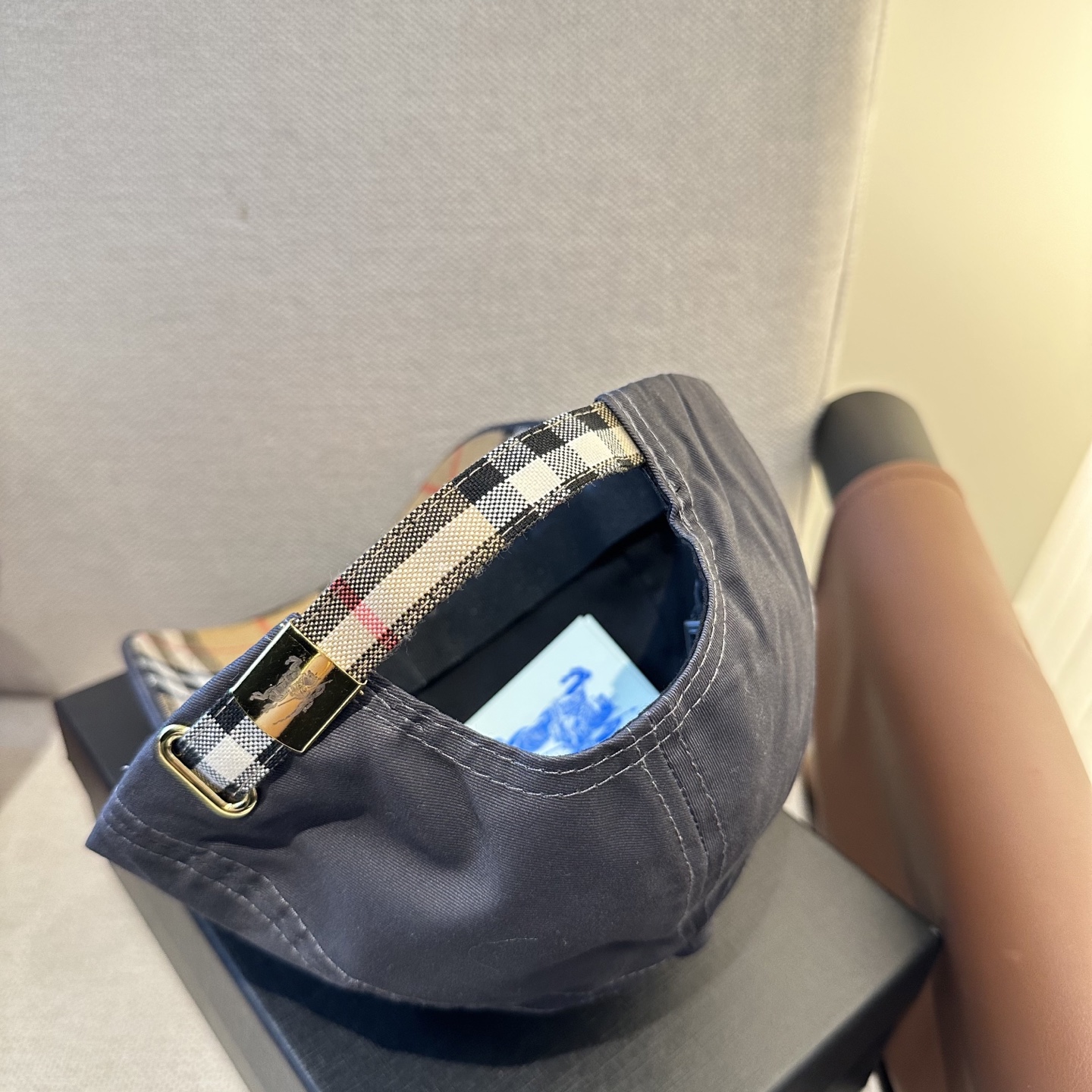 巴宝莉BURBERRY官网同步上线 韩版新款英伦风定制款1:1原单品质 男女通用棒球帽 美邦工艺 高版品