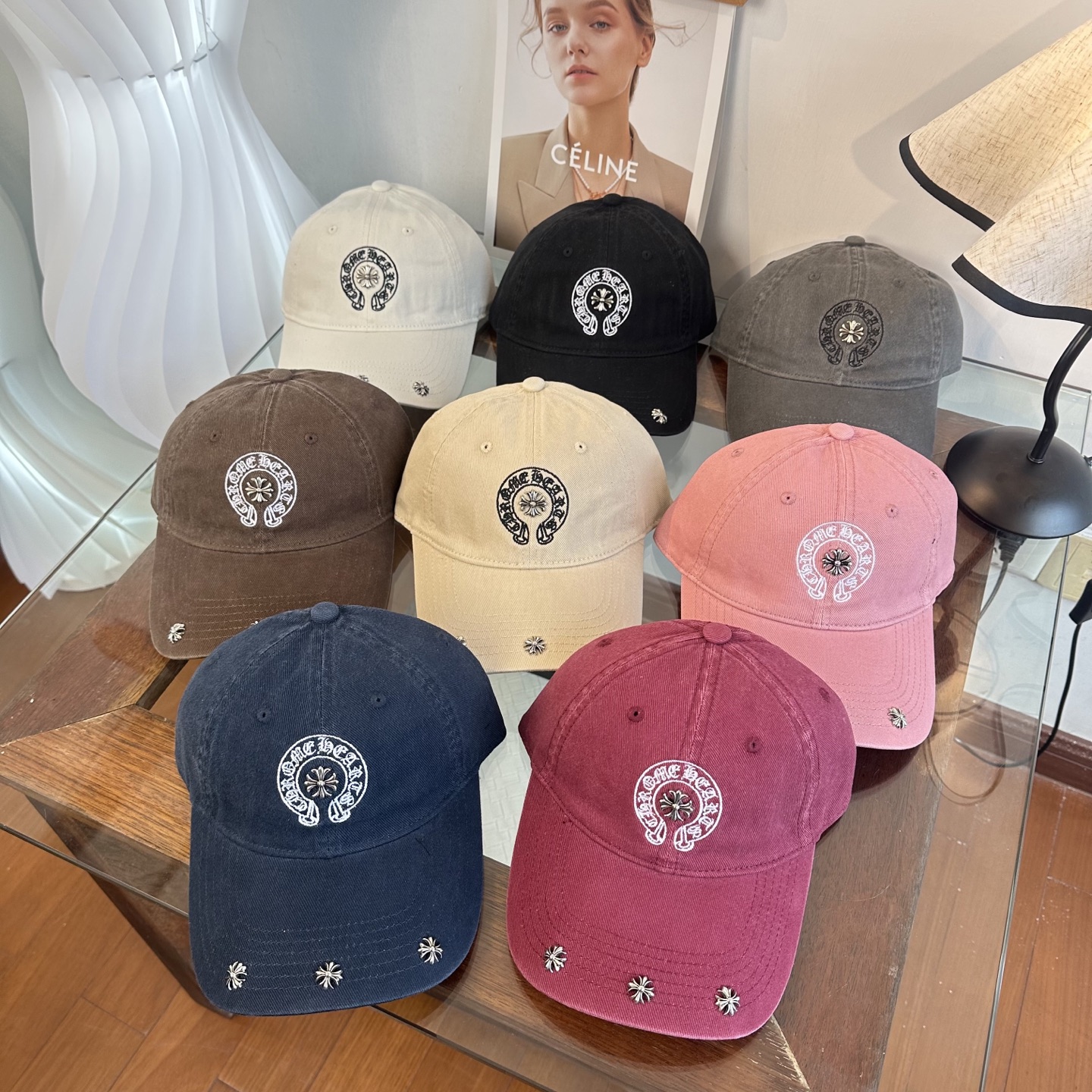 Chrome hearts 克罗心 新款十字架 高品质棒球帽，高端定制版！网红时尚博主同款！墙裂推荐！质