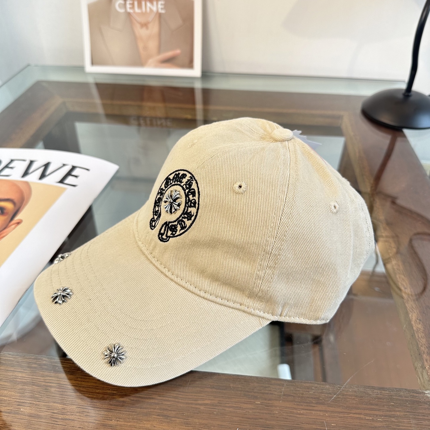 Chrome hearts 克罗心 新款十字架 高品质棒球帽，高端定制版！网红时尚博主同款！墙裂推荐！质