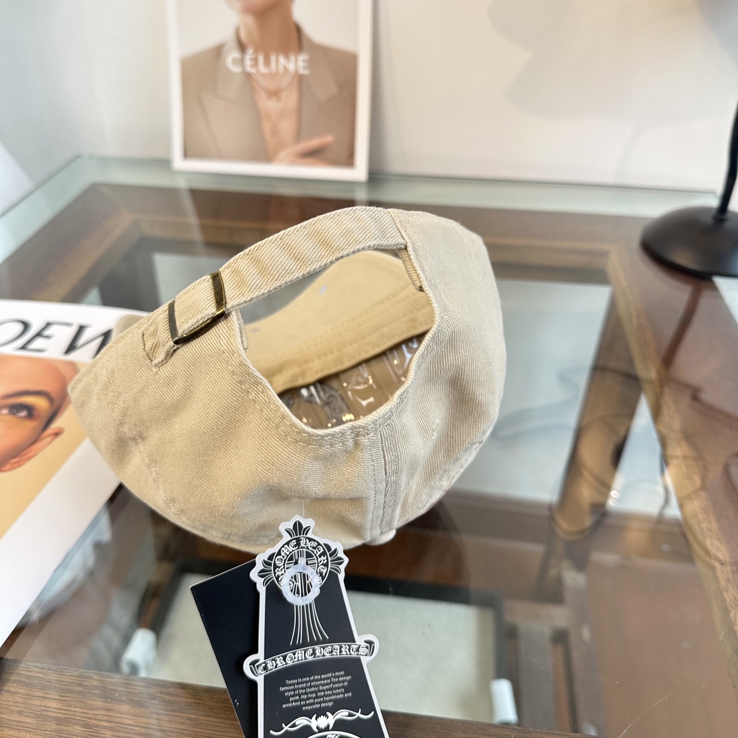 Chrome hearts 克罗心 新款十字架 高品质棒球帽，高端定制版！网红时尚博主同款！墙裂推荐！质