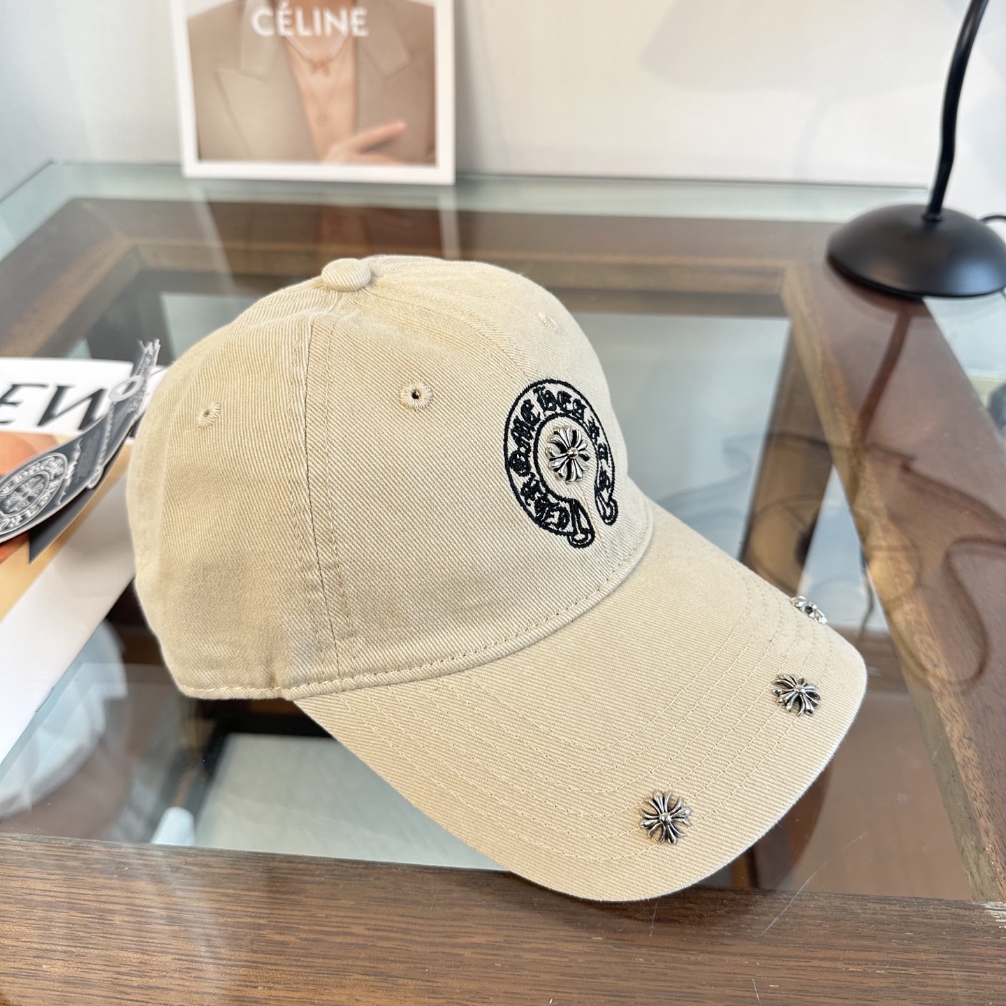Chrome hearts 克罗心 新款十字架 高品质棒球帽，高端定制版！网红时尚博主同款！墙裂推荐！质