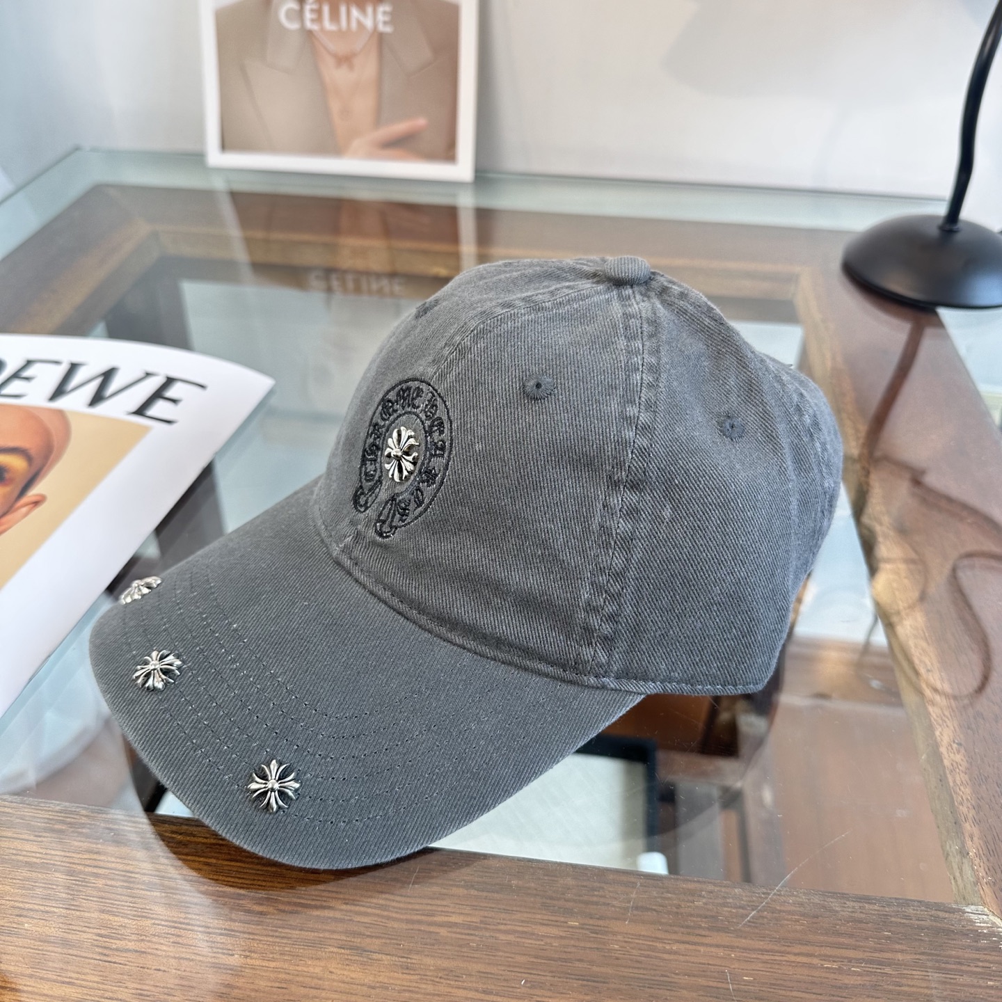 Chrome hearts 克罗心 新款十字架 高品质棒球帽，高端定制版！网红时尚博主同款！墙裂推荐！质