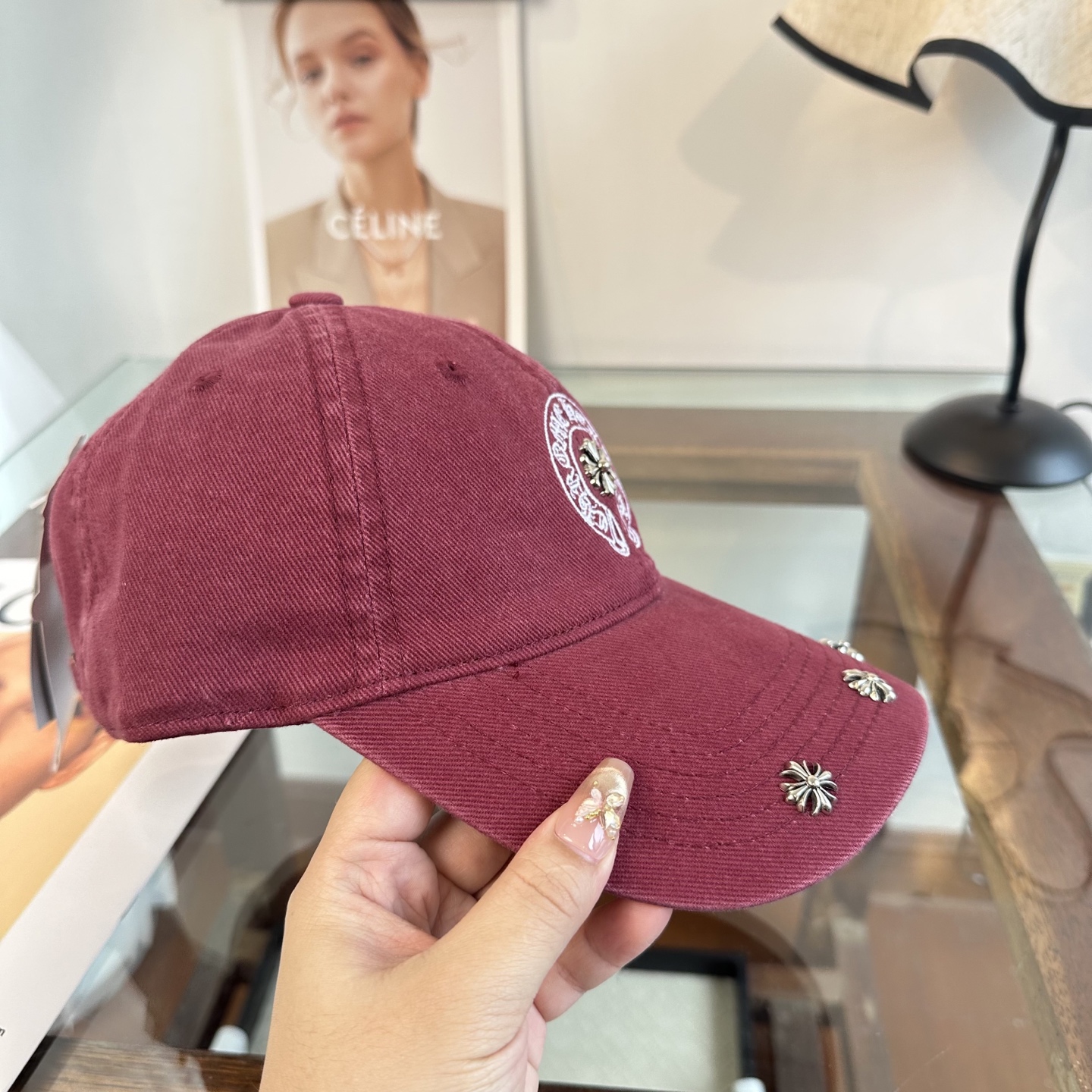 Chrome hearts 克罗心 新款十字架 高品质棒球帽，高端定制版！网红时尚博主同款！墙裂推荐！质