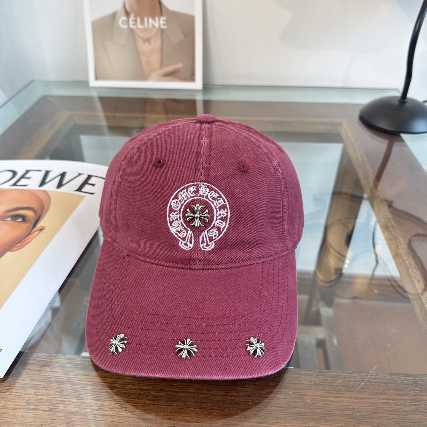 Chrome hearts 克罗心 新款十字架 高品质棒球帽，高端定制版！网红时尚博主同款！墙裂推荐！质