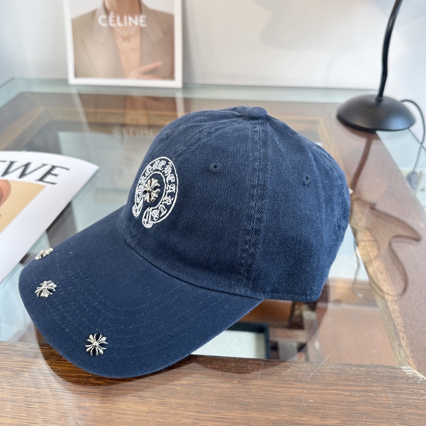Chrome hearts 克罗心 新款十字架 高品质棒球帽，高端定制版！网红时尚博主同款！墙裂推荐！质