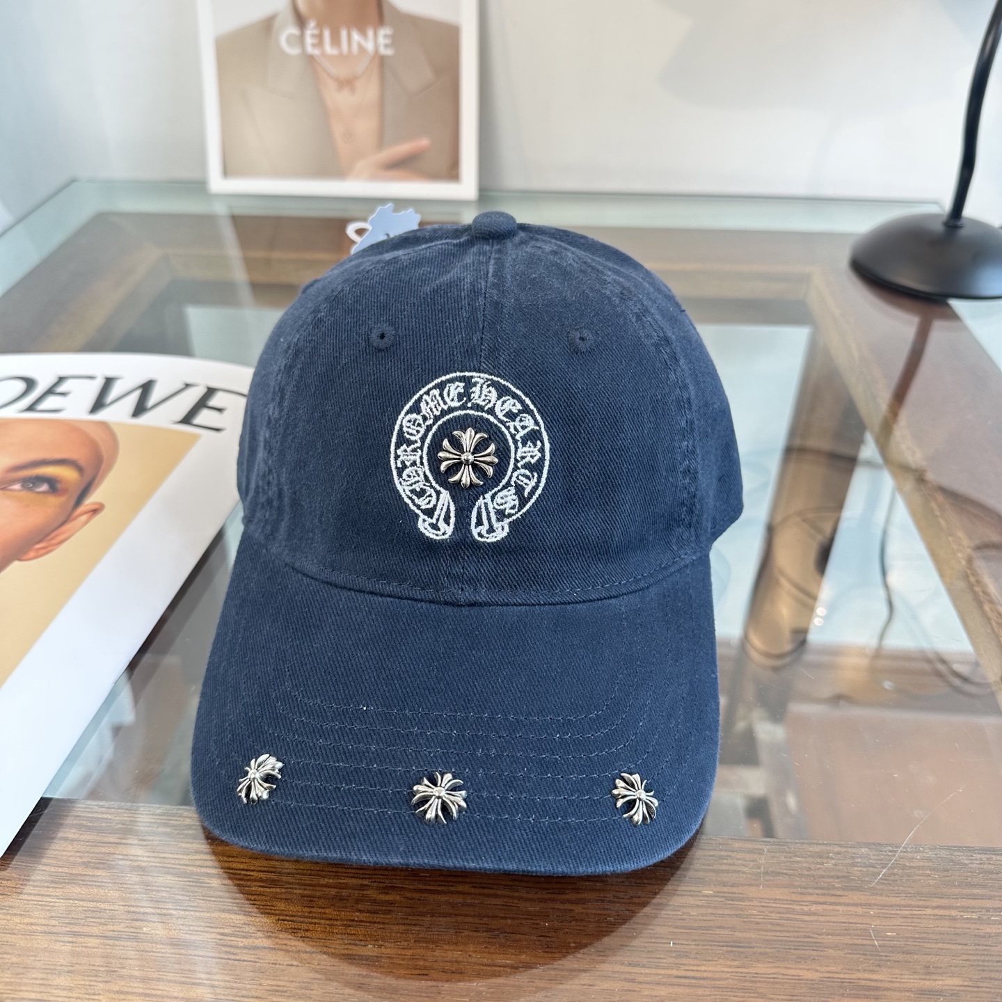 Chrome hearts 克罗心 新款十字架 高品质棒球帽，高端定制版！网红时尚博主同款！墙裂推荐！质