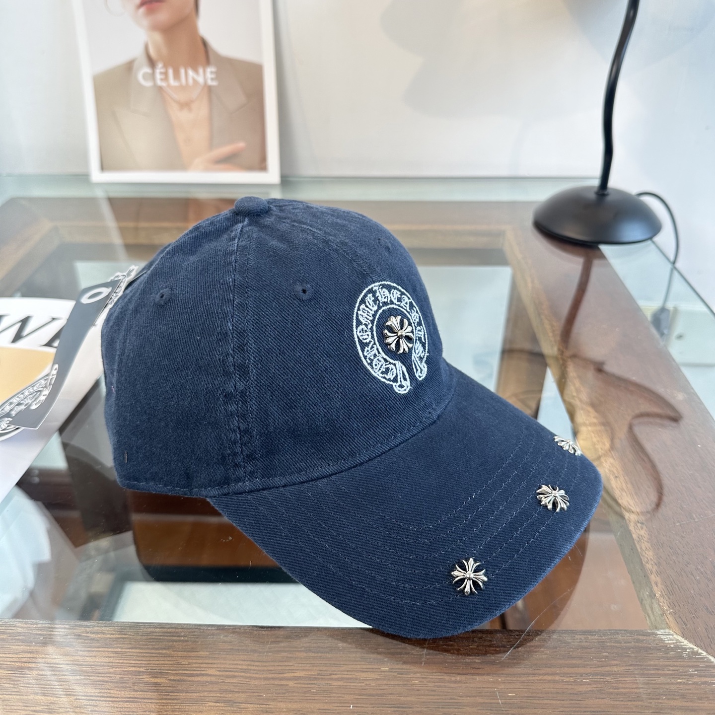 Chrome hearts 克罗心 新款十字架 高品质棒球帽，高端定制版！网红时尚博主同款！墙裂推荐！质