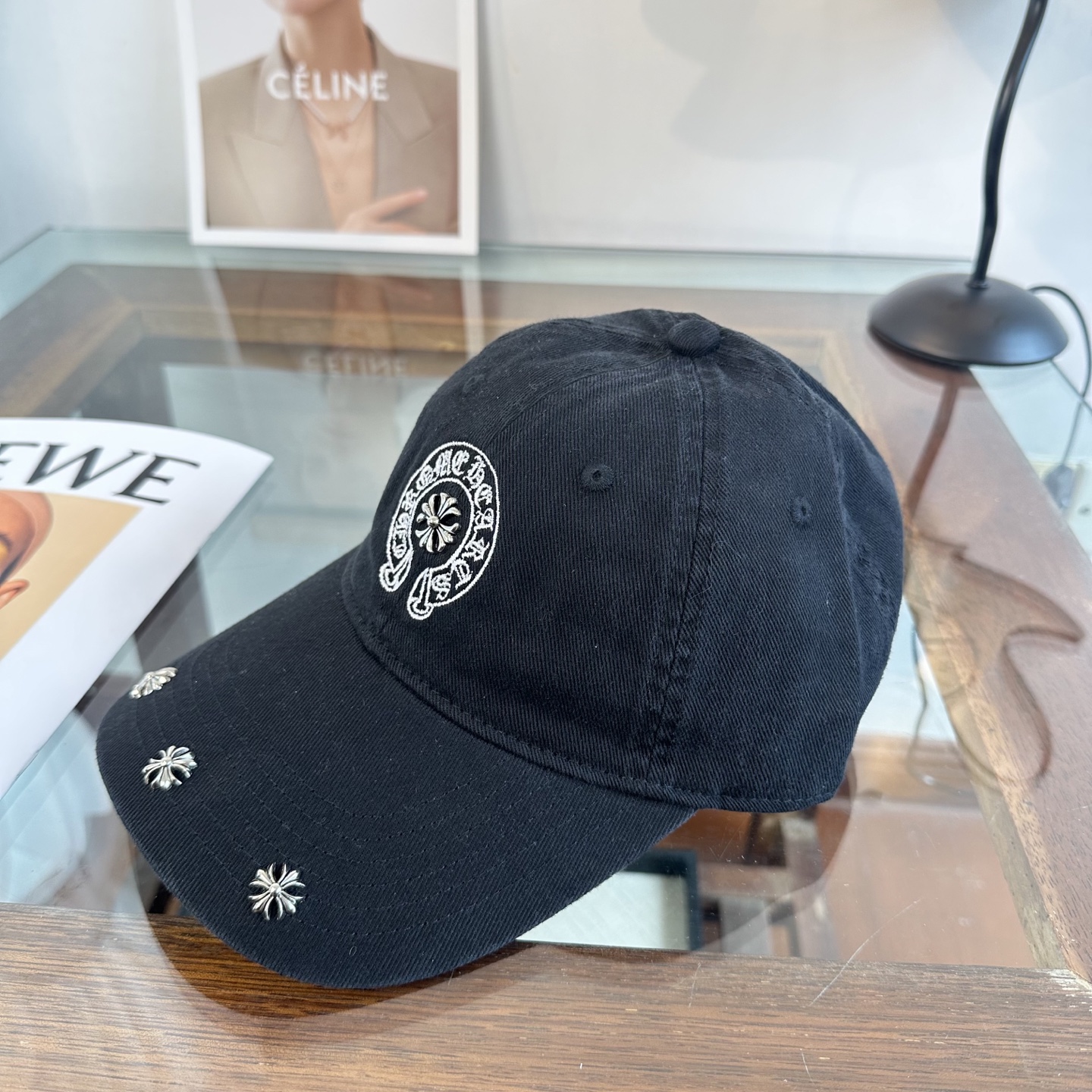 Chrome hearts 克罗心 新款十字架 高品质棒球帽，高端定制版！网红时尚博主同款！墙裂推荐！质