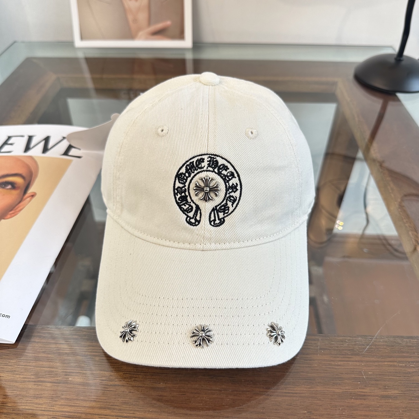 Chrome hearts 克罗心 新款十字架 高品质棒球帽，高端定制版！网红时尚博主同款！墙裂推荐！质