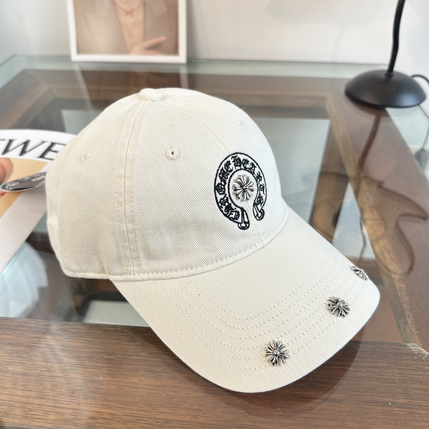Chrome hearts 克罗心 新款十字架 高品质棒球帽，高端定制版！网红时尚博主同款！墙裂推荐！质