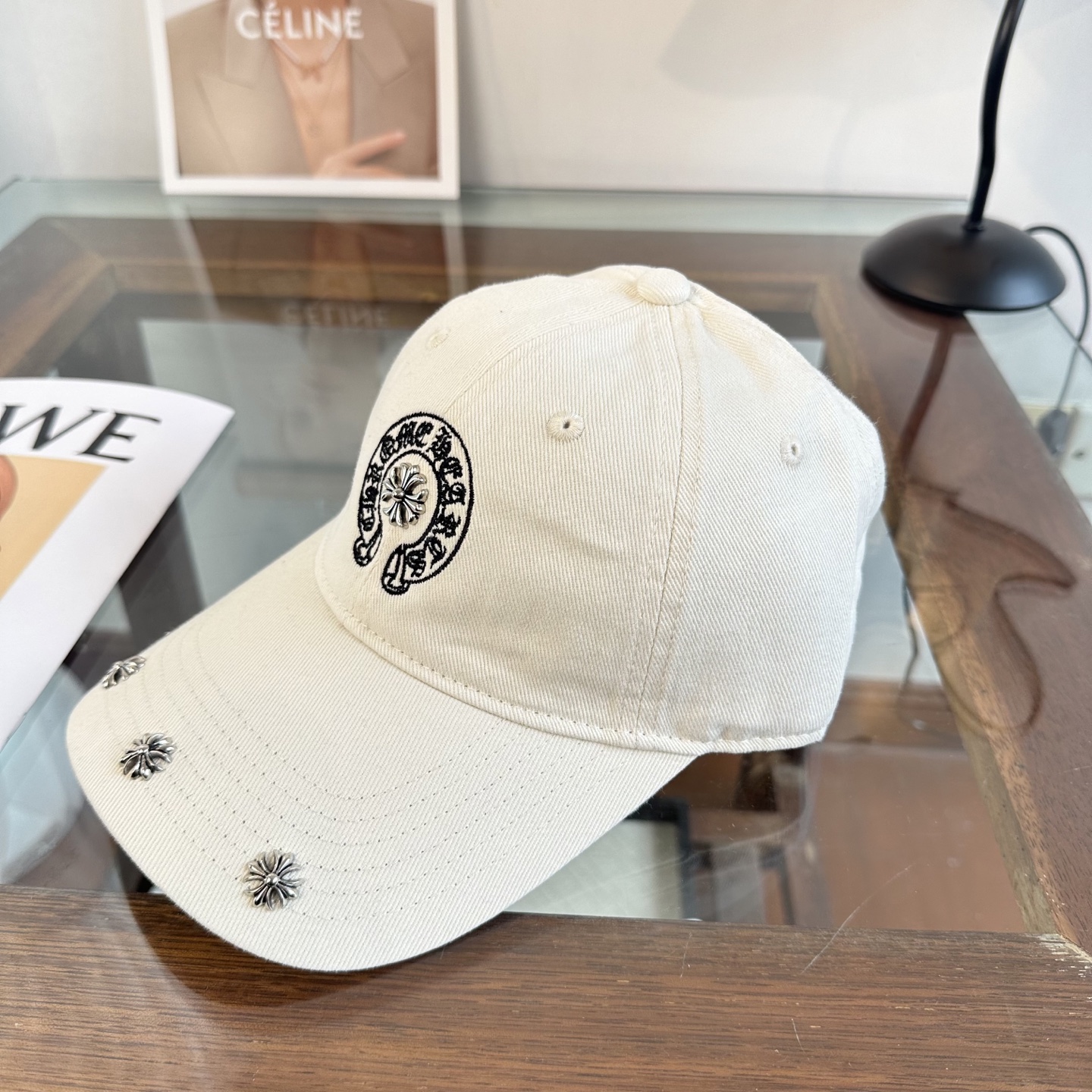 Chrome hearts 克罗心 新款十字架 高品质棒球帽，高端定制版！网红时尚博主同款！墙裂推荐！质