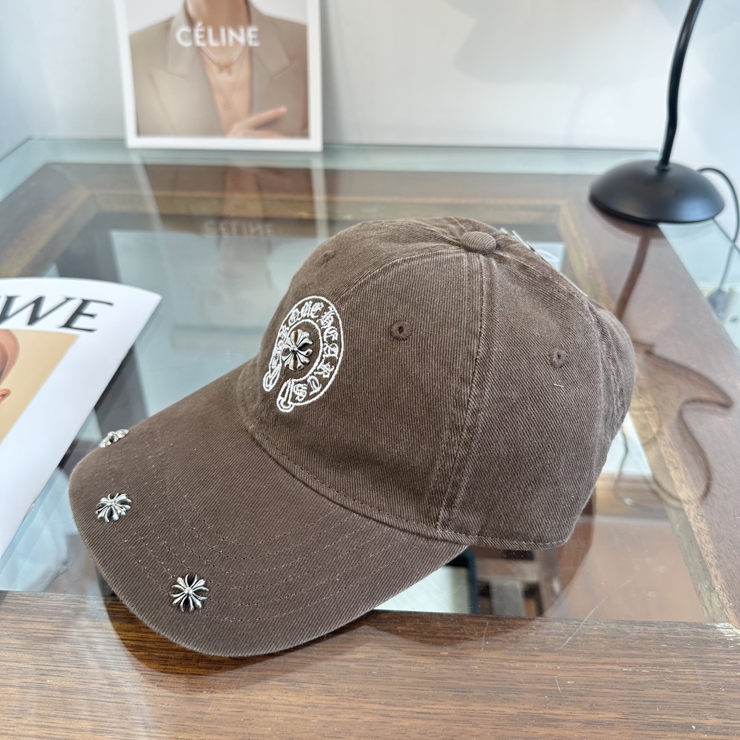 Chrome hearts 克罗心 新款十字架 高品质棒球帽，高端定制版！网红时尚博主同款！墙裂推荐！质