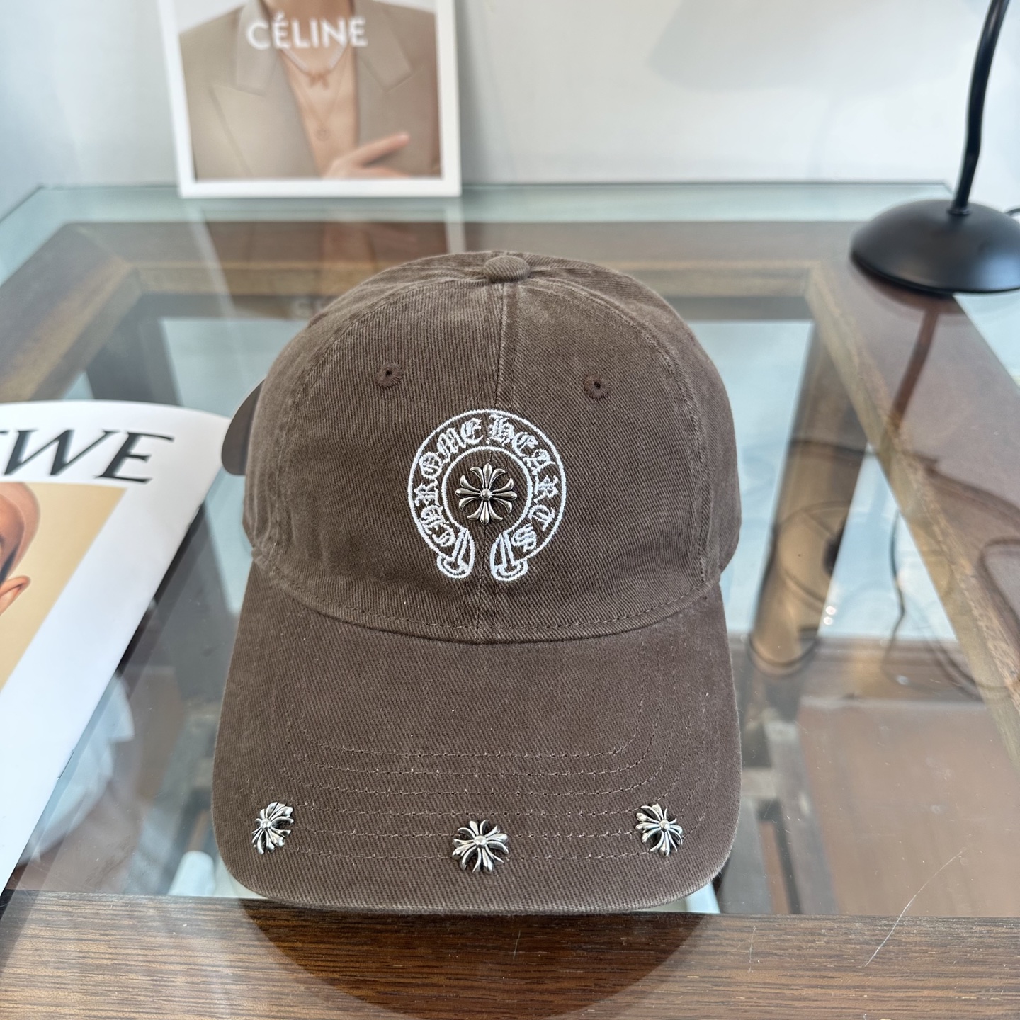 Chrome hearts 克罗心 新款十字架 高品质棒球帽，高端定制版！网红时尚博主同款！墙裂推荐！质