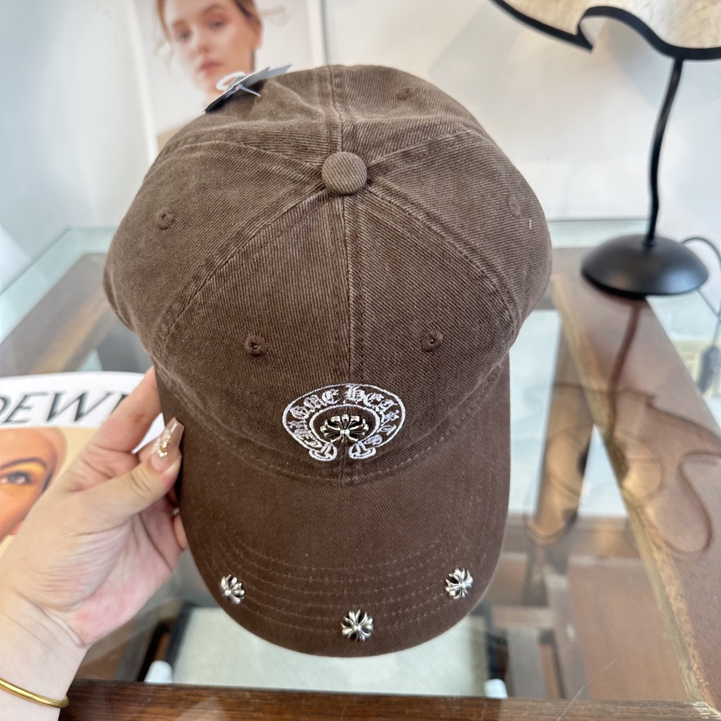 Chrome hearts 克罗心 新款十字架 高品质棒球帽，高端定制版！网红时尚博主同款！墙裂推荐！质