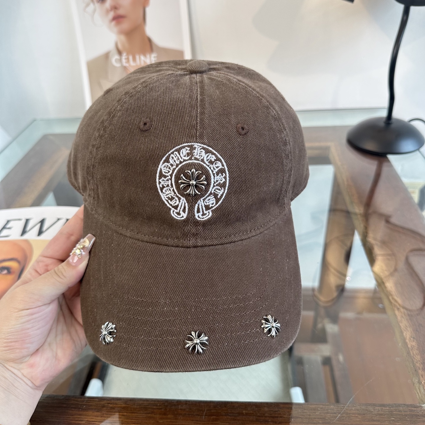 Chrome hearts 克罗心 新款十字架 高品质棒球帽，高端定制版！网红时尚博主同款！墙裂推荐！质