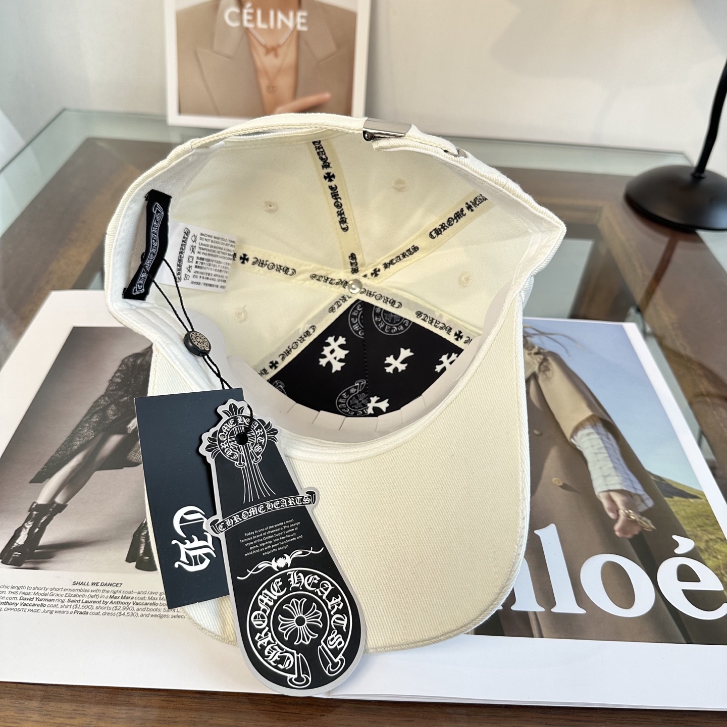 Chrome hearts 克罗心 新款十字架 高品质棒球帽，高端定制版！网红时尚博主同款！墙裂推荐！质