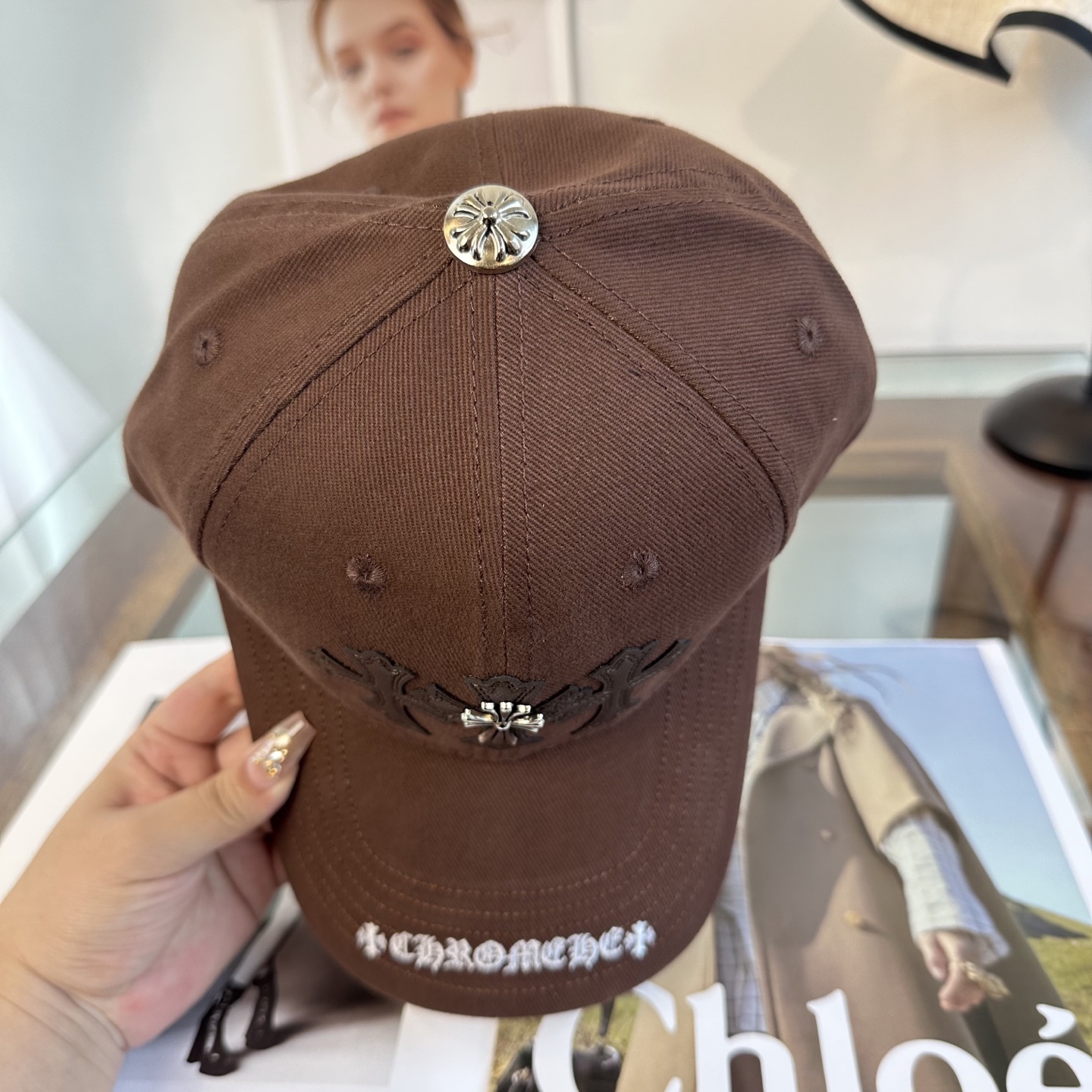Chrome hearts 克罗心 新款十字架 高品质棒球帽，高端定制版！网红时尚博主同款！墙裂推荐！质