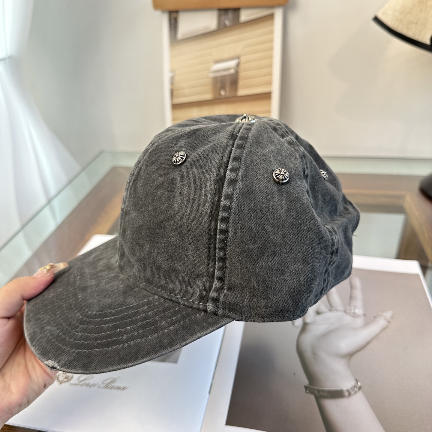 Chrome hearts 克罗心 新款十字架 高品质棒球帽，高端定制版！网红时尚博主同款！墙裂推荐！质