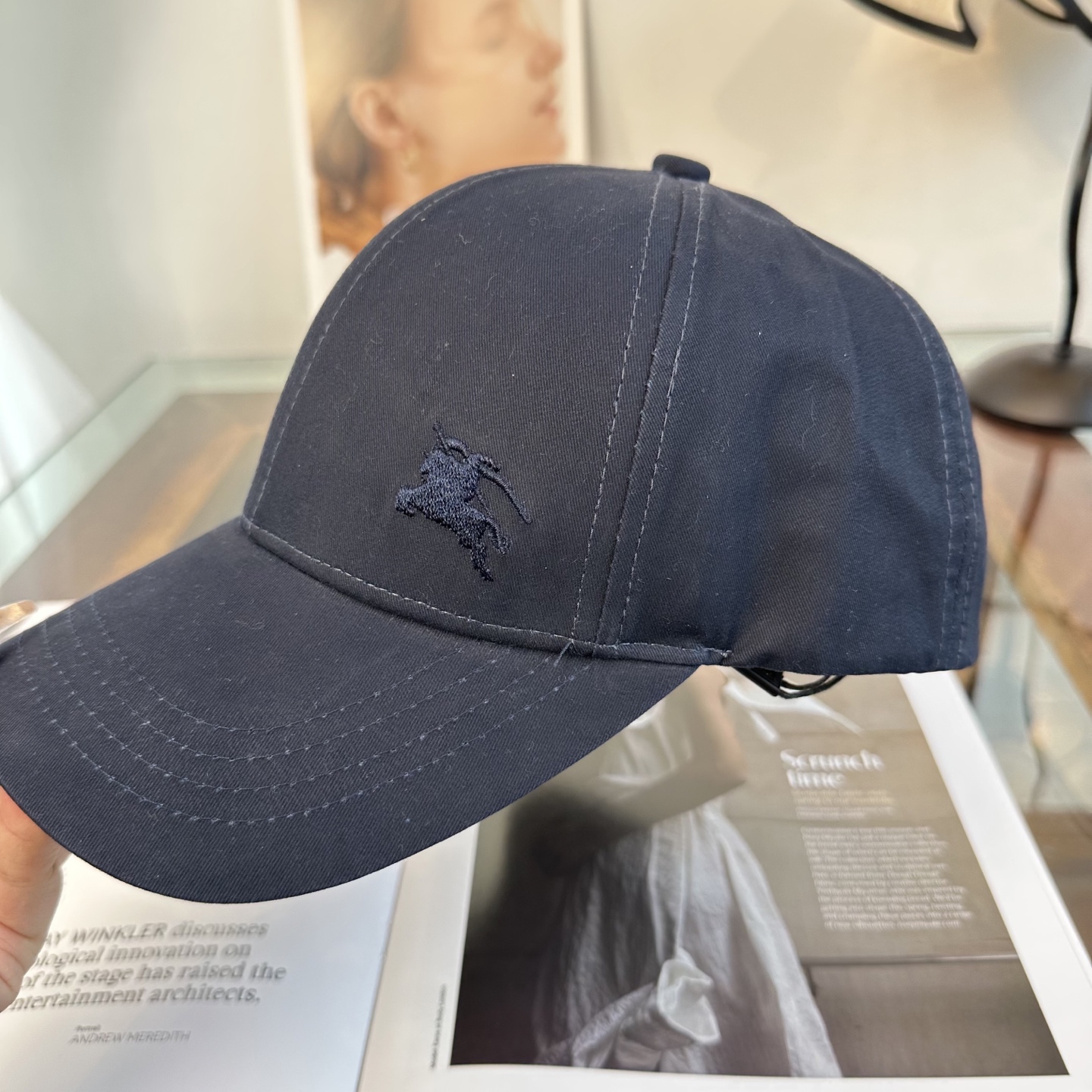 巴宝莉BURBERRY官网同步上线 韩版新款英伦风定制款1:1原单品质 男女通用棒球帽 美邦工艺 高版品
