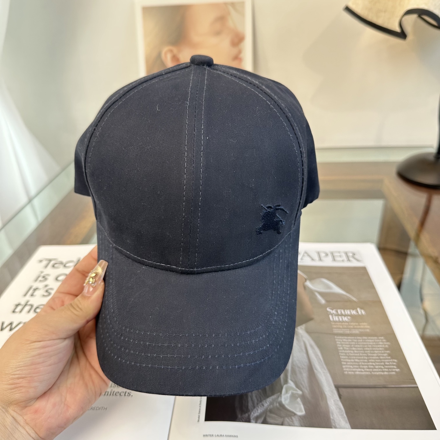 巴宝莉BURBERRY官网同步上线 韩版新款英伦风定制款1:1原单品质 男女通用棒球帽 美邦工艺 高版品