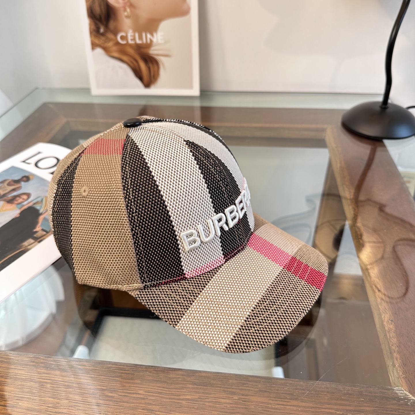 巴宝莉BURBERRY官网同步上线 韩版新款英伦风定制款1:1原单品质 男女通用棒球帽 美邦工艺 高版品