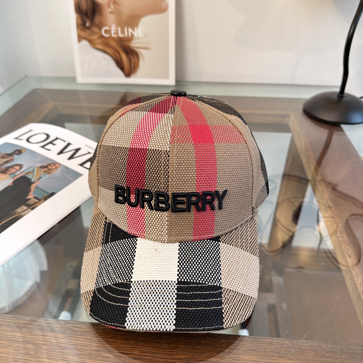 巴宝莉BURBERRY官网同步上线 韩版新款英伦风定制款1:1原单品质 男女通用棒球帽 美邦工艺 高版品