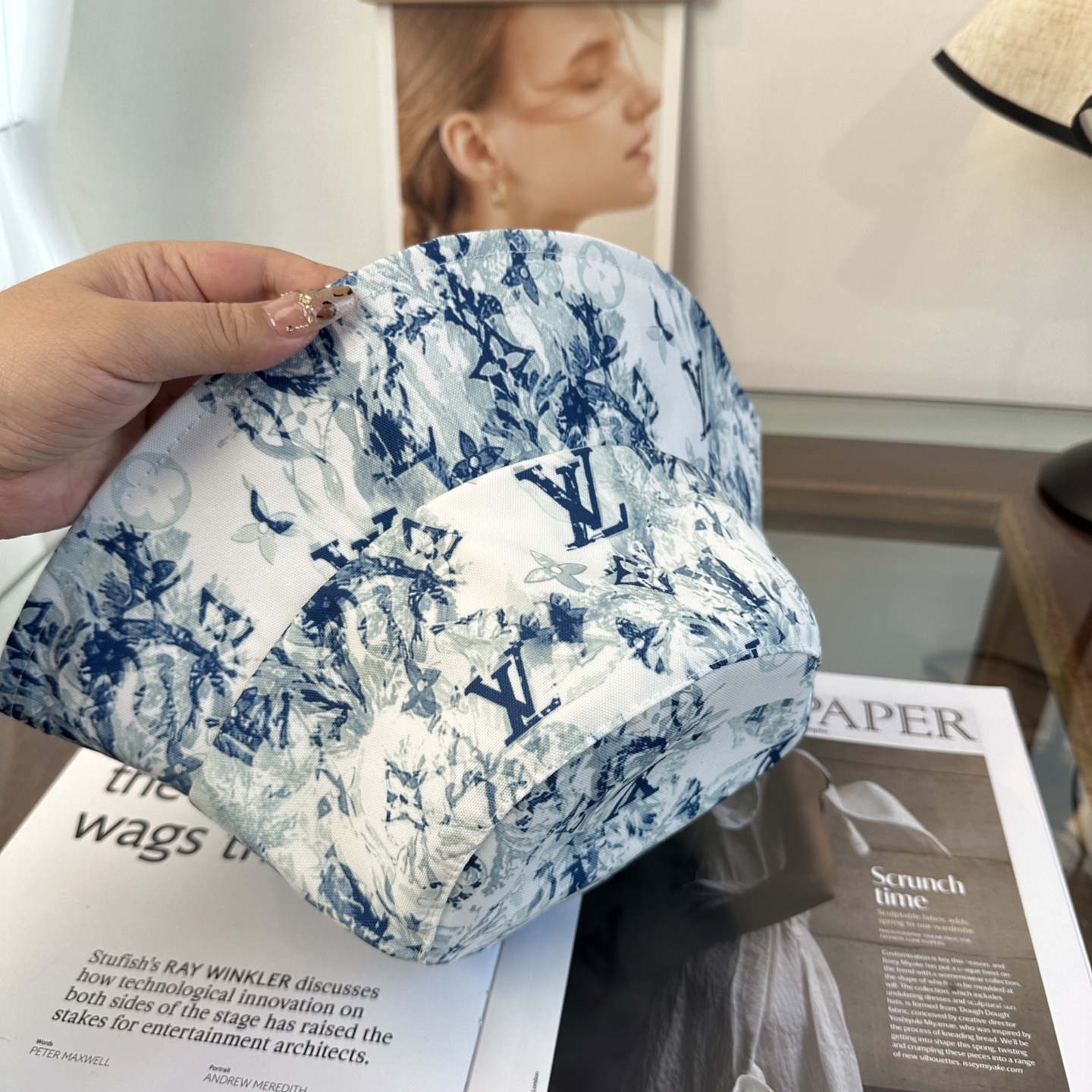 Louis Vuitton Lv路易威登2026新款可遮阳帽女透气渔夫帽
