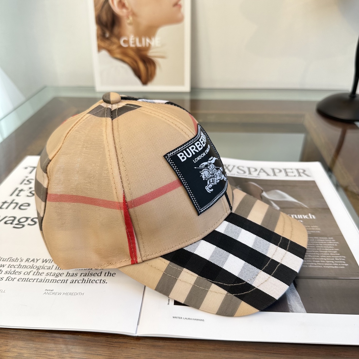 巴宝莉BURBERRY官网同步上线 韩版新款英伦风定制款1:1原单品质 男女通用棒球帽 美邦工艺 高版品
