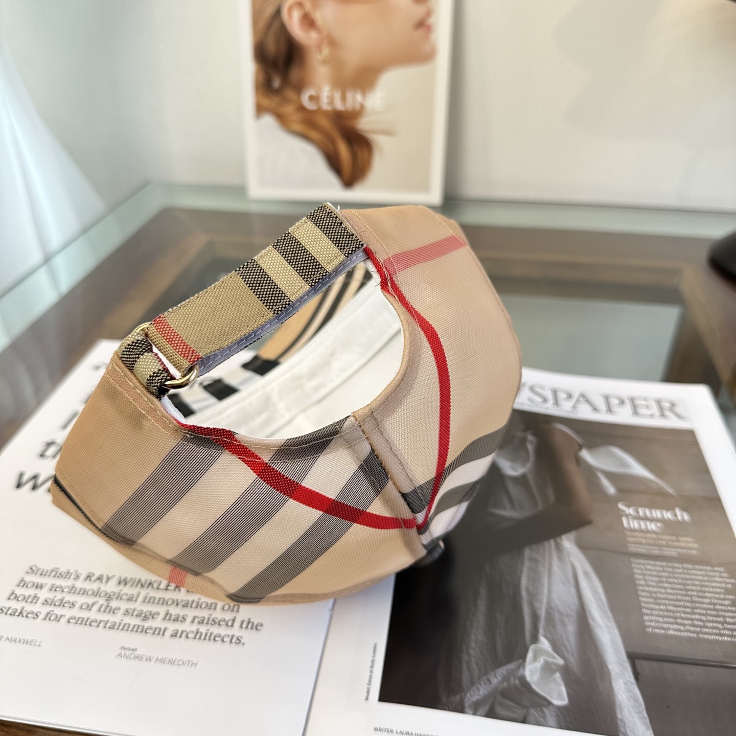 巴宝莉BURBERRY官网同步上线 韩版新款英伦风定制款1:1原单品质 男女通用棒球帽 美邦工艺 高版品
