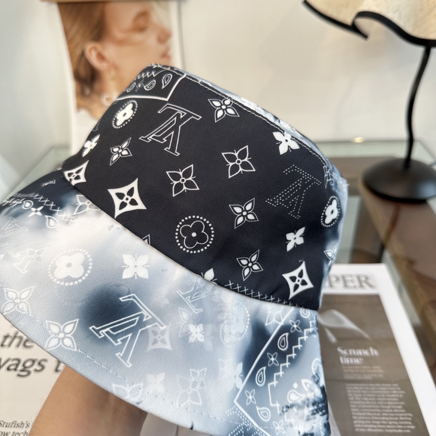 Louis Vuitton Lv路易威登2026新款可遮阳帽女透气渔夫帽
