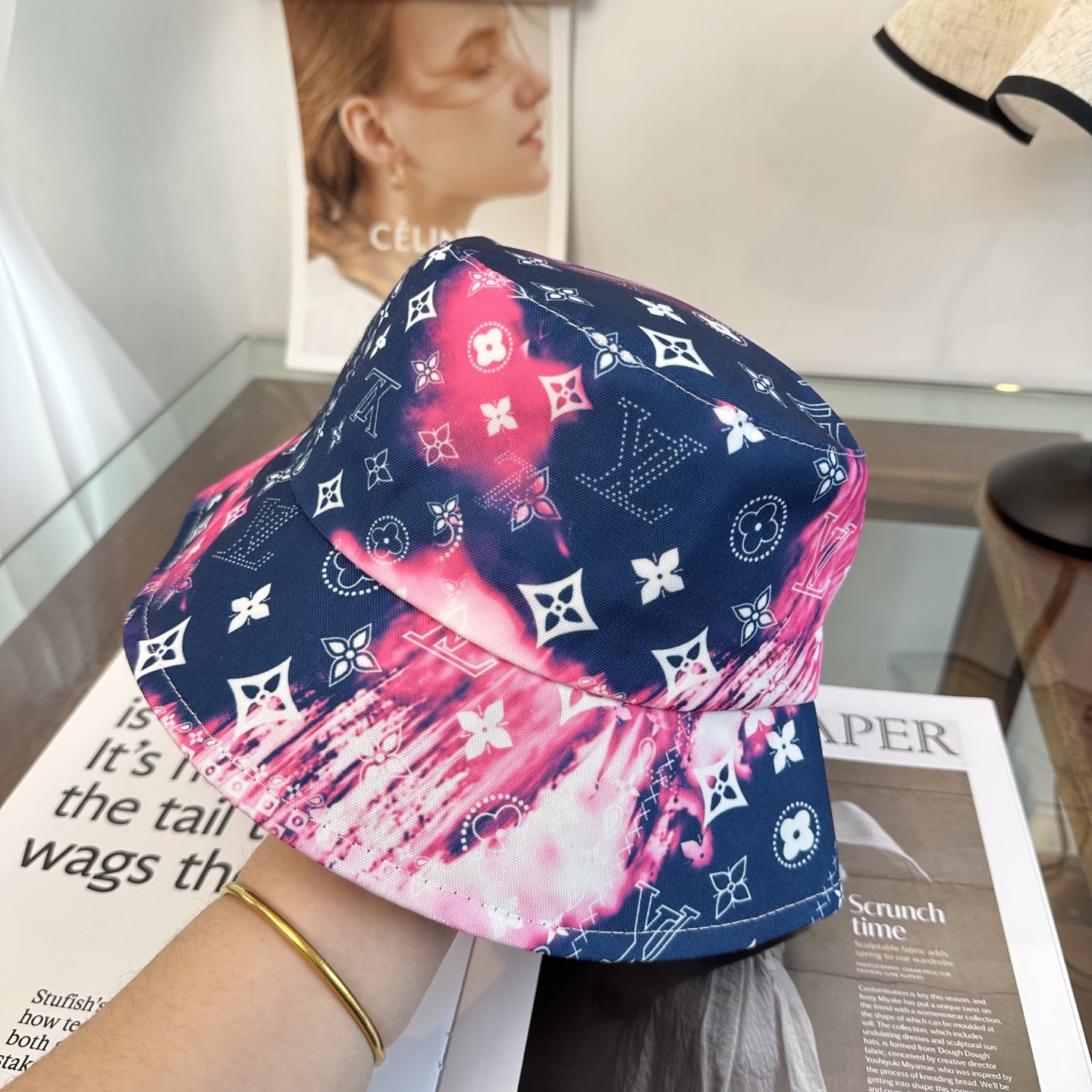 Louis Vuitton Lv路易威登2026新款可遮阳帽女透气渔夫帽