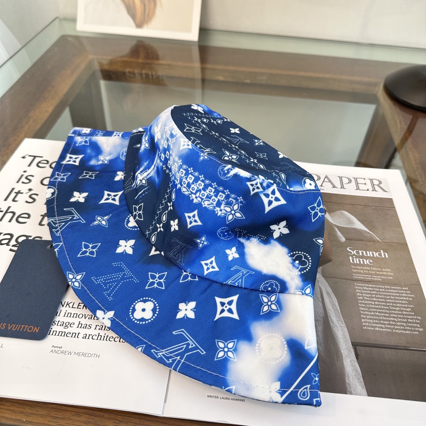 Lv路易威登2026新款可遮阳帽女透气渔夫帽度假旅游拍照时尚搭子