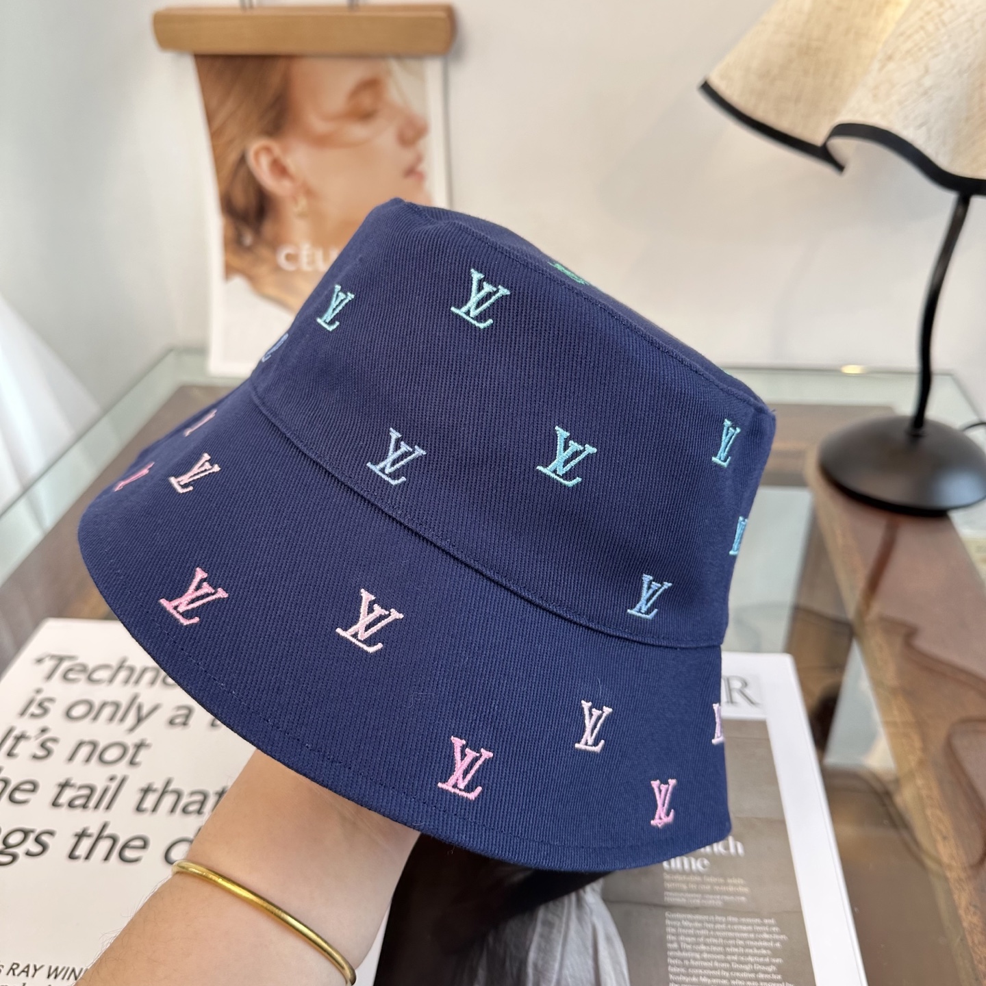 Louis Vuitton Lv路易威登2026新款可遮阳帽女透气渔夫帽