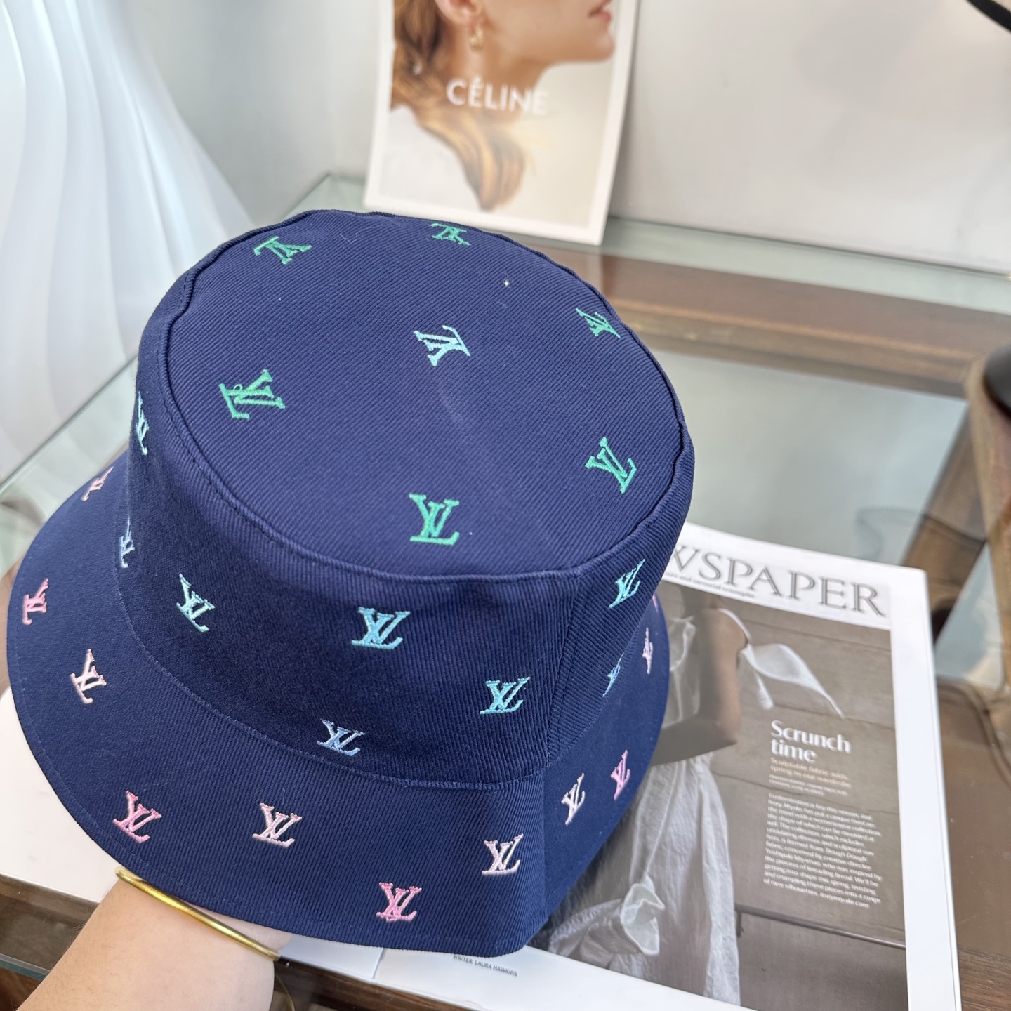Louis Vuitton Lv路易威登2026新款可遮阳帽女透气渔夫帽
