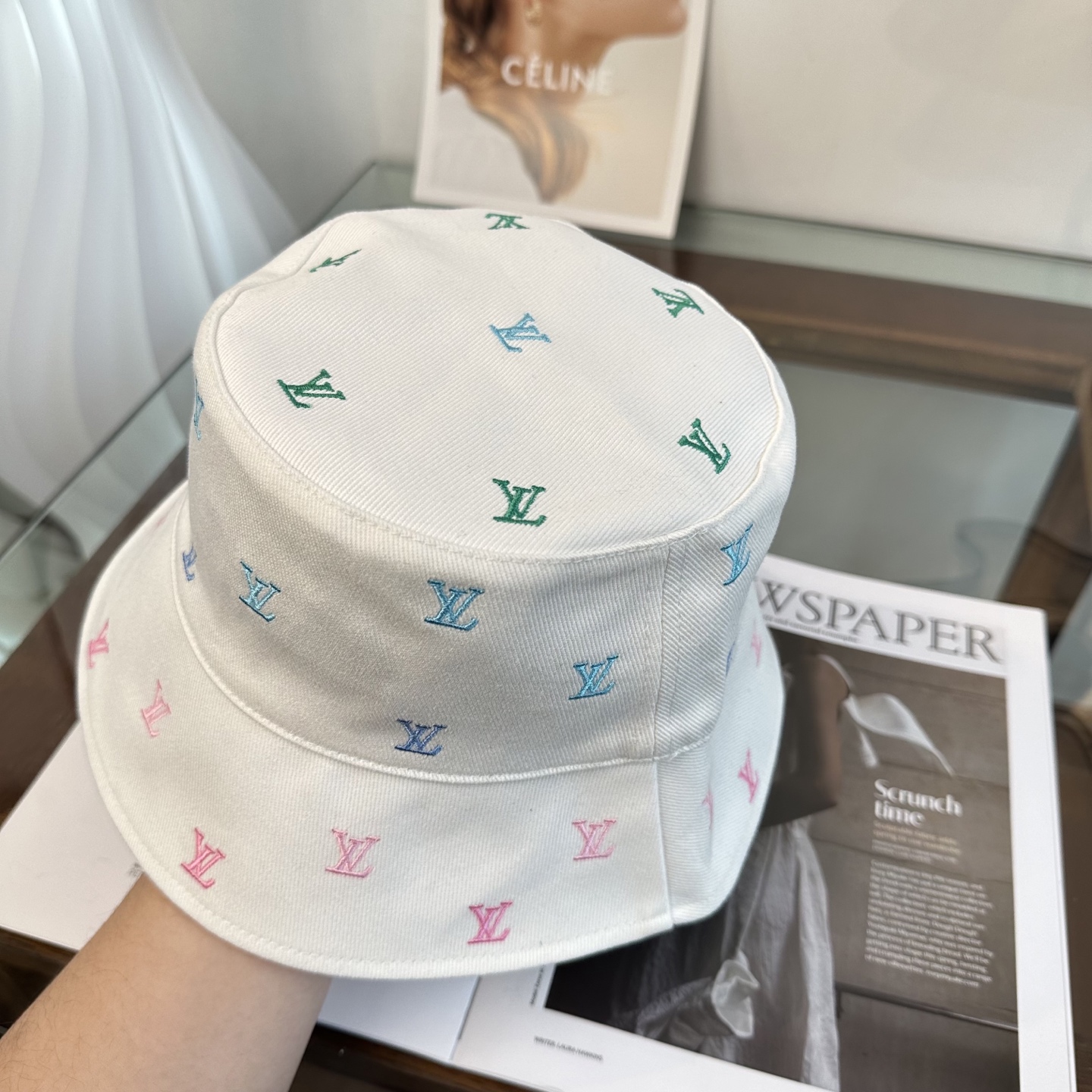 Louis Vuitton Lv路易威登2026新款可遮阳帽女透气渔夫帽