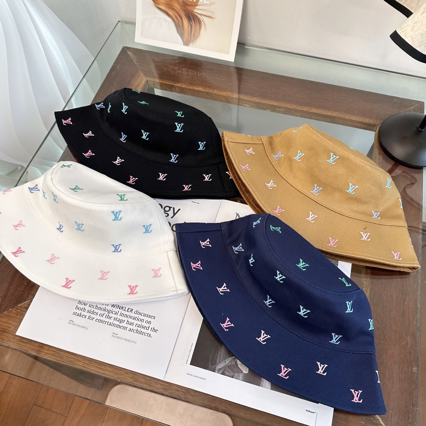 Louis Vuitton Lv路易威登2026新款可遮阳帽女透气渔夫帽