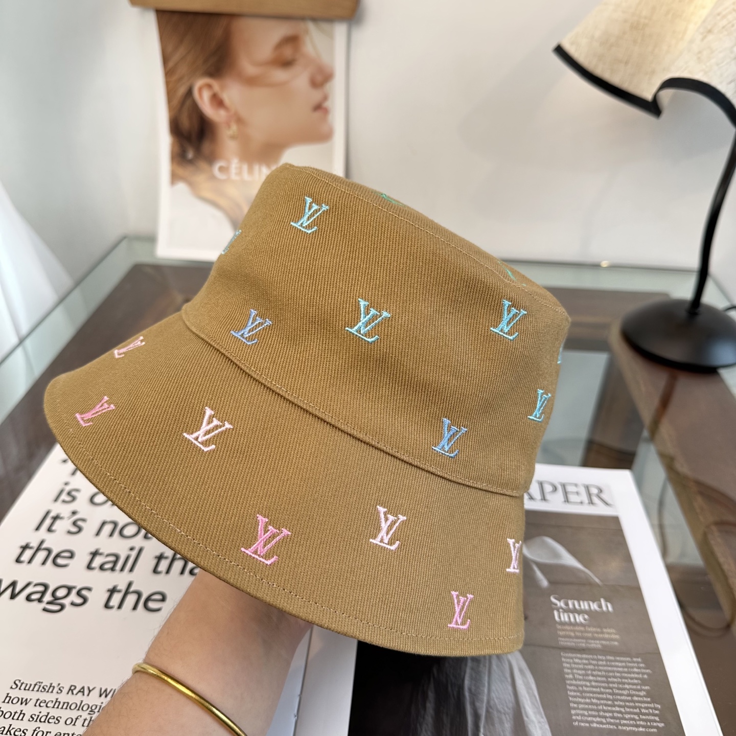Louis Vuitton Lv路易威登2026新款可遮阳帽女透气渔夫帽