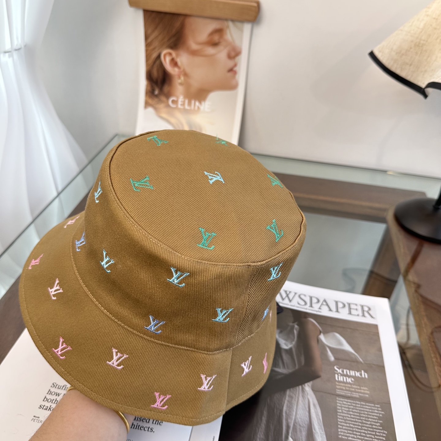 Louis Vuitton Lv路易威登2026新款可遮阳帽女透气渔夫帽