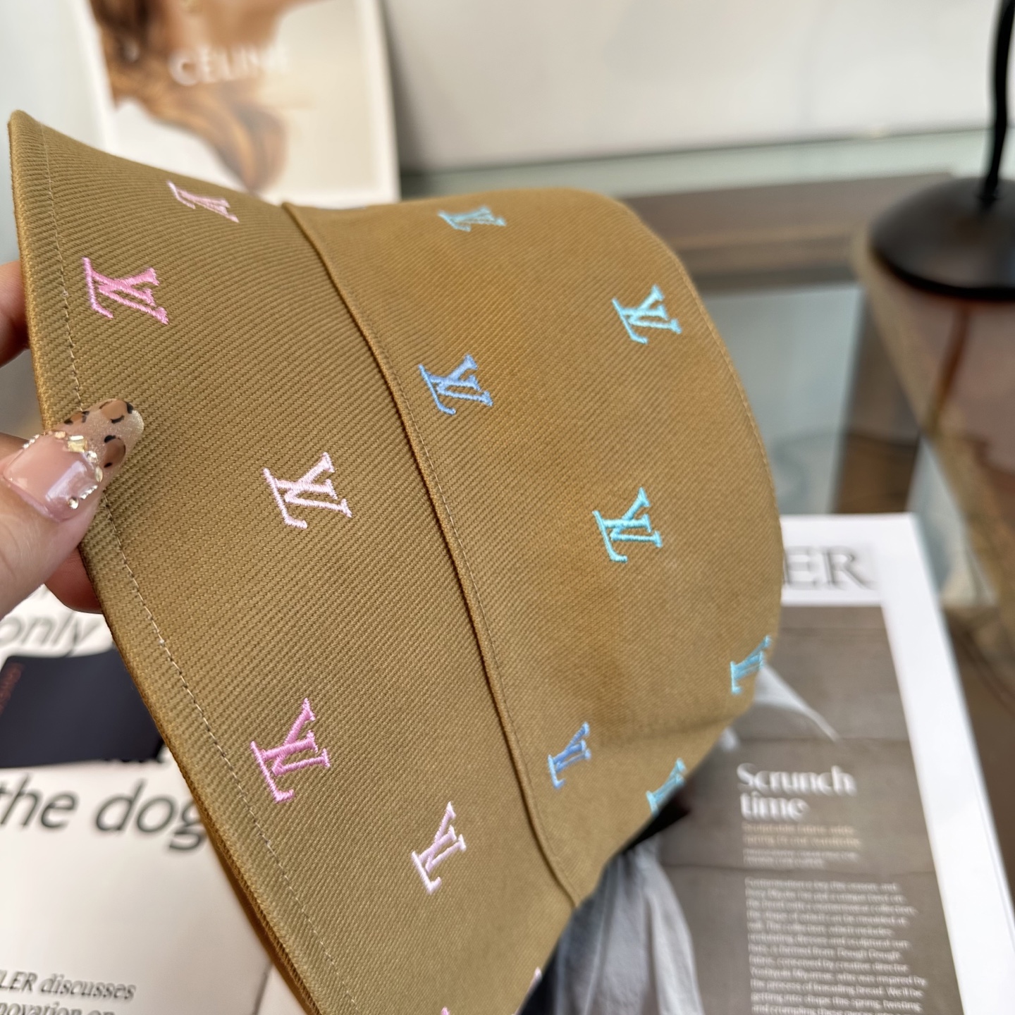 Louis Vuitton Lv路易威登2026新款可遮阳帽女透气渔夫帽