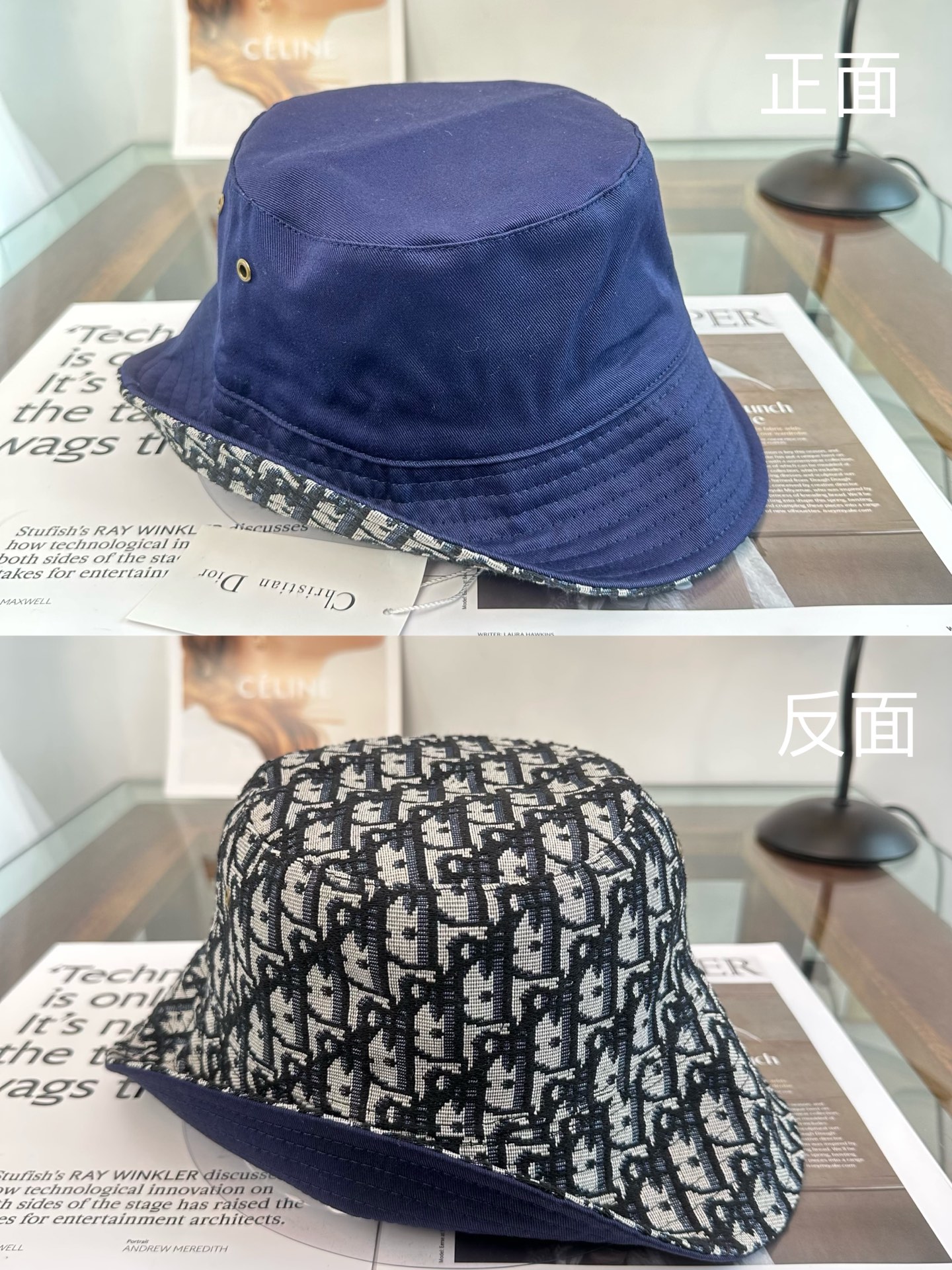Dior 迪奥Dior 官网最新迪奥logo渔夫帽，防晒指数超高，特别显脸小，有型不软塌，可随意折叠，携带方便