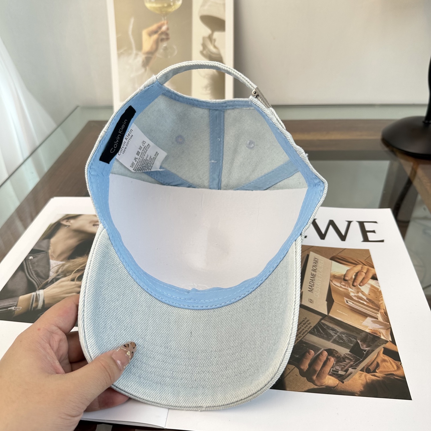 Calvin Klein，CKlogo秋冬新款棒球帽 小红书推荐，时尚百搭，众多明星都喜欢的一款，非常爆