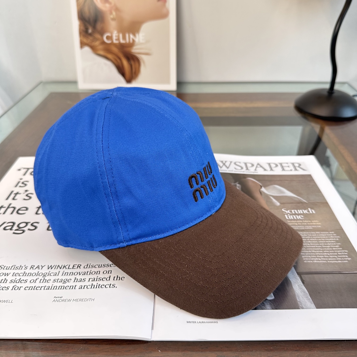 缪缪miumiu 棒球帽 简单休闲风的棒球帽 减龄百搭 适配度很高！简单随性~出街拍照拗造型非常加分~男