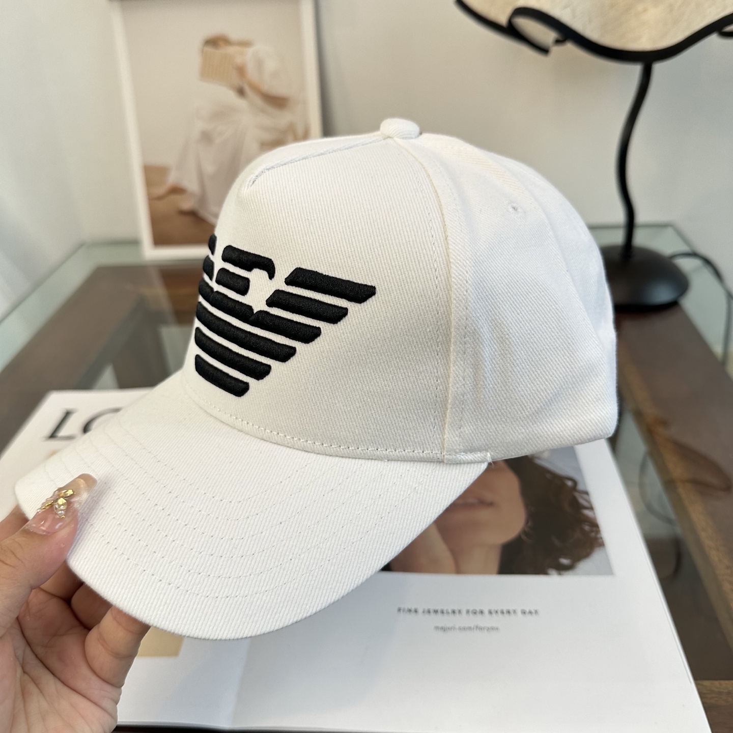 阿玛尼Armani专柜 新款高版本棒球帽，大牌同步，超好搭配，出货！