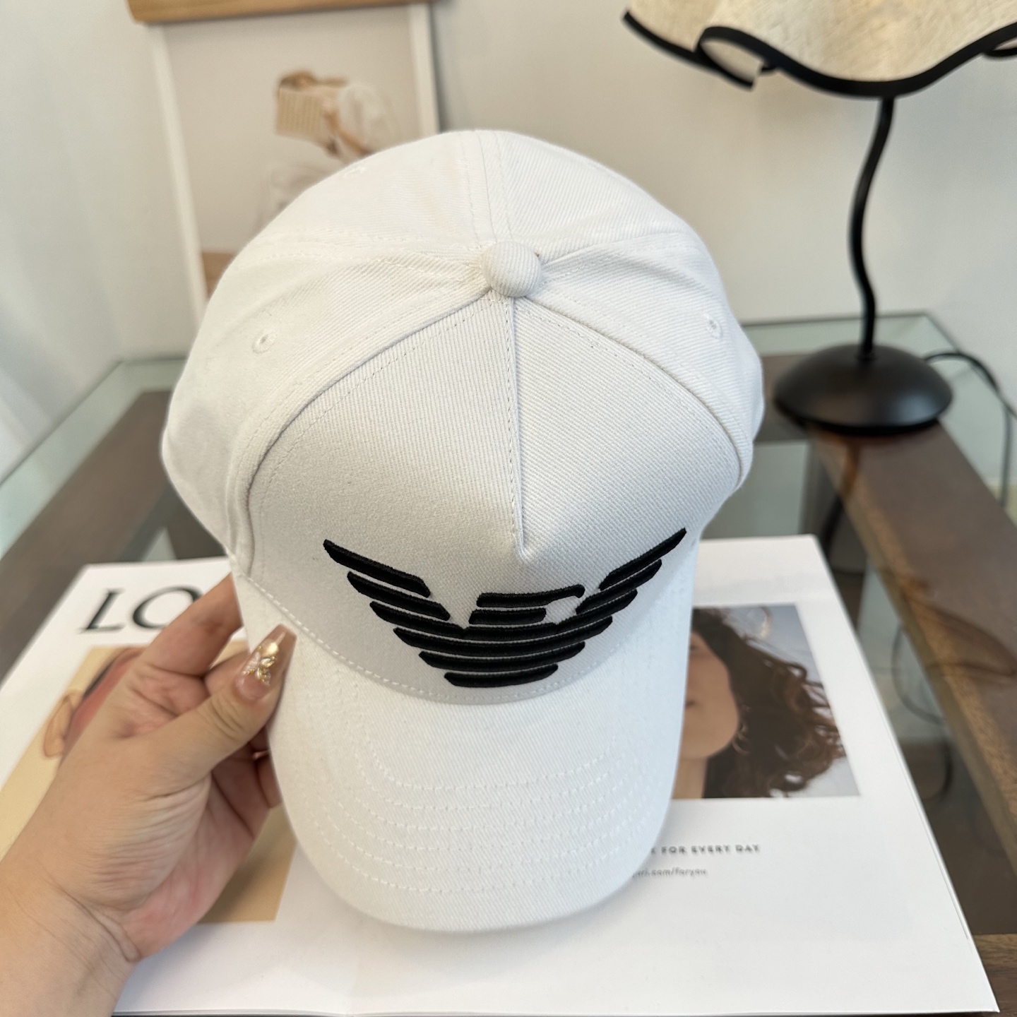 阿玛尼Armani专柜 新款高版本棒球帽，大牌同步，超好搭配，出货！