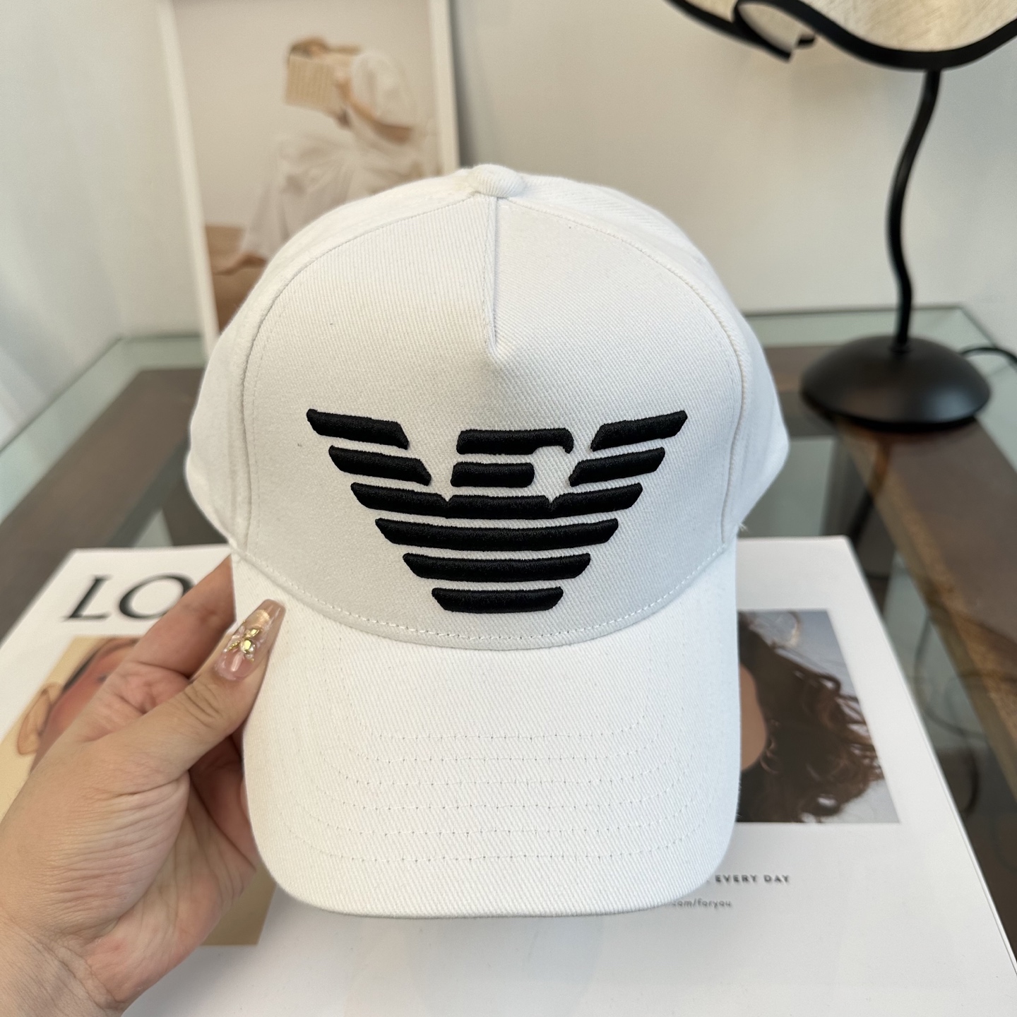 阿玛尼Armani专柜 新款高版本棒球帽，大牌同步，超好搭配，出货！