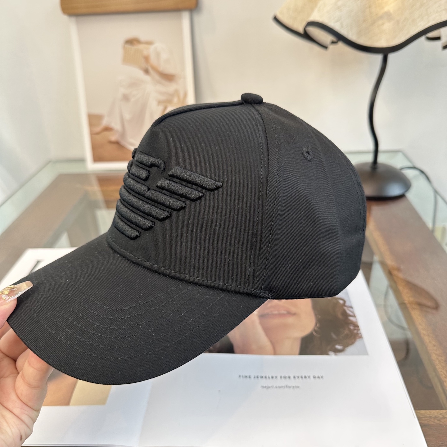 阿玛尼Armani专柜 新款高版本棒球帽，大牌同步，超好搭配，出货！