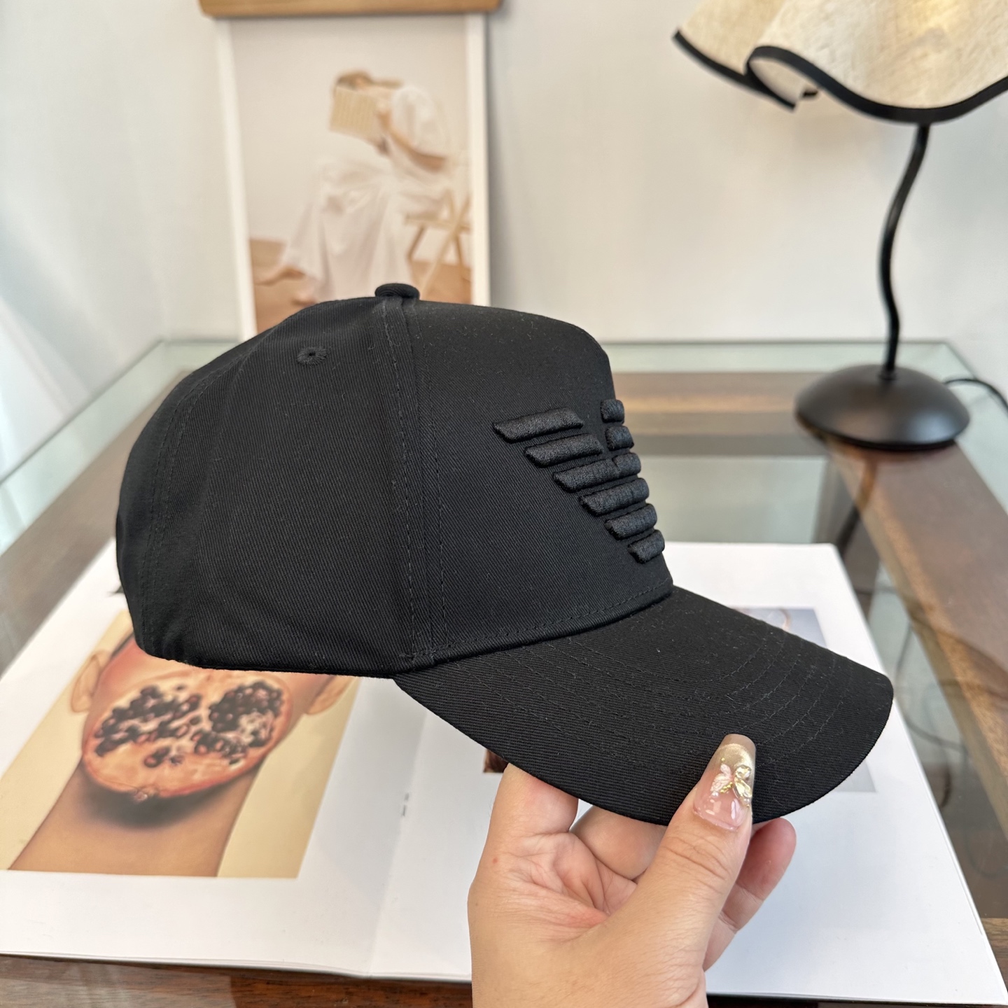 阿玛尼Armani专柜 新款高版本棒球帽，大牌同步，超好搭配，出货！