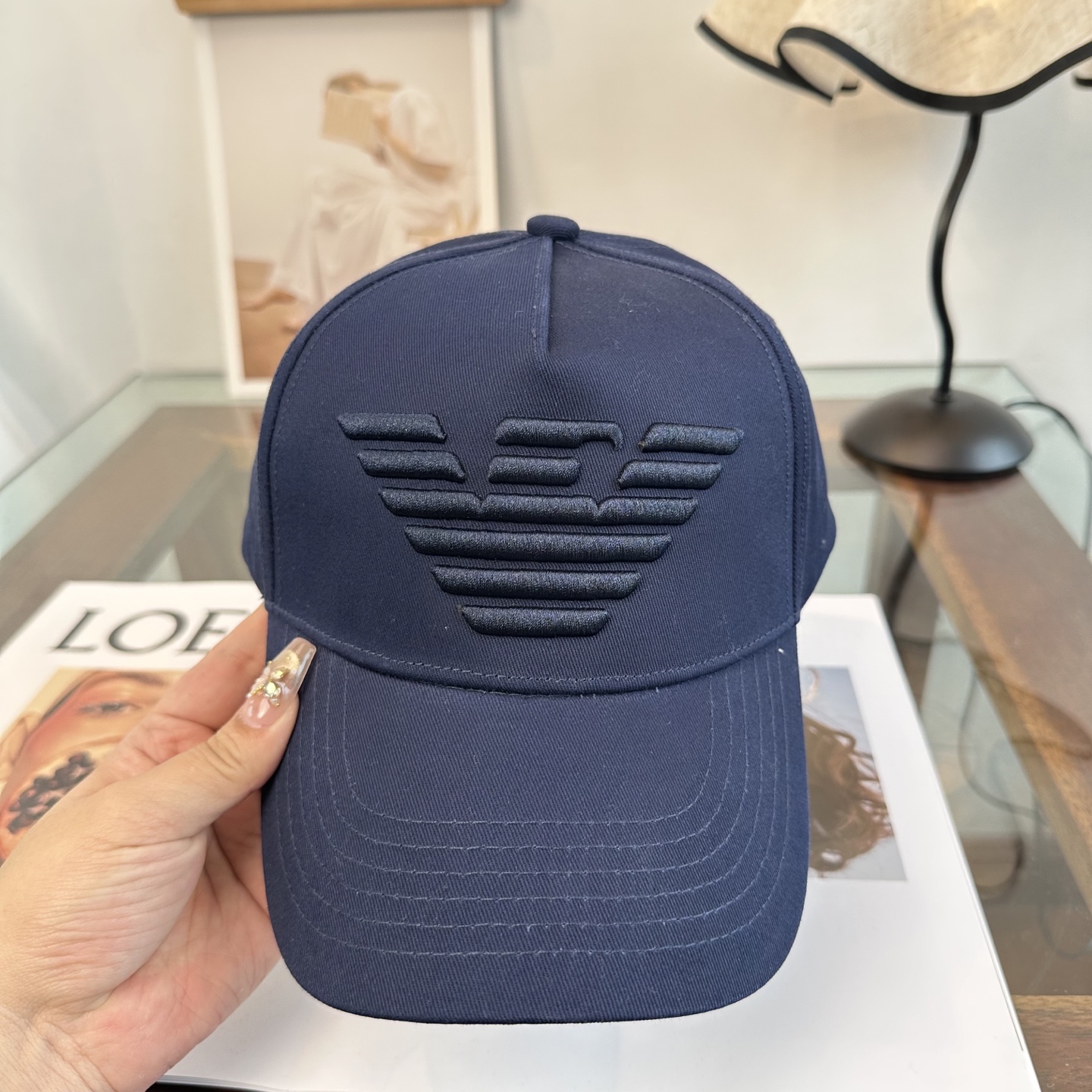 阿玛尼Armani专柜 新款高版本棒球帽，大牌同步，超好搭配，出货！